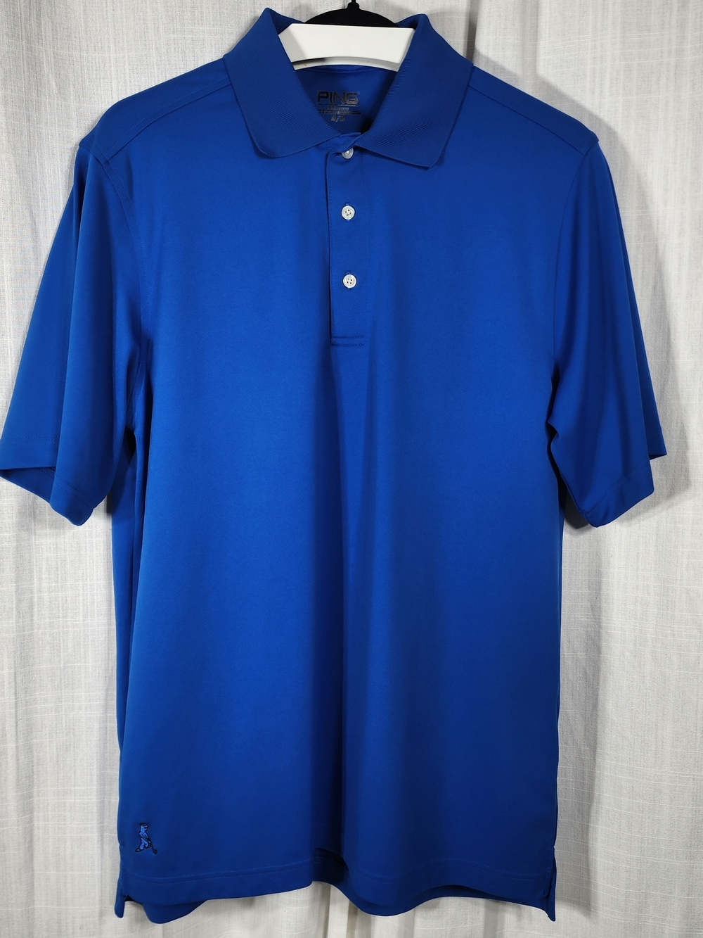 Ping Men's Blue Performance Polo Shirt